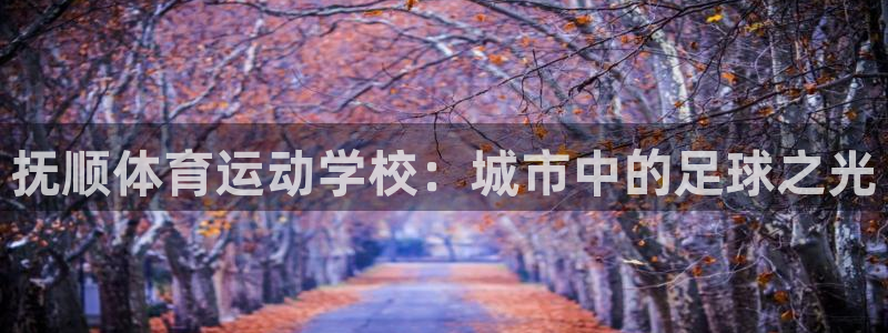 利记官方正版app娱乐代理怎么样：抚顺体育运动学校：城市中的