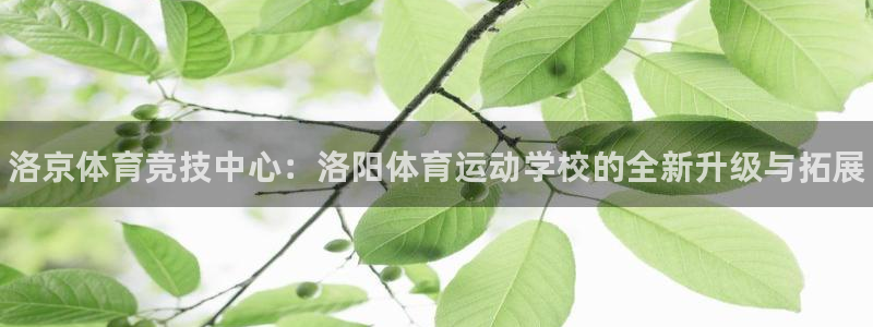 利记官网下载招商电话号码是多少号：洛京体育竞技中心：洛阳体育