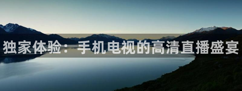 新球体育足球即时比分：独家体验：手机电视的高清直播盛宴